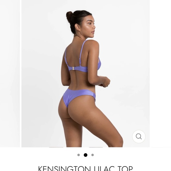 SCULPT SWIM bikini Lilac Women's Top (M) & Bottom (S) - Picture 2 of 5